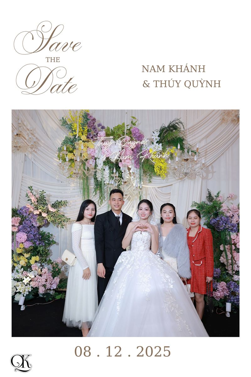 Photobooth tiệc cưới tháng 12 — ảnh 2