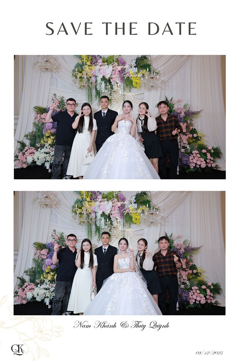 Photobooth tiệc cưới tháng 12 — ảnh 3