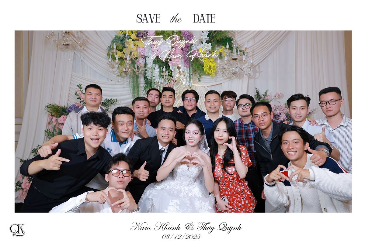 Photobooth tiệc cưới tháng 12 — ảnh 4
