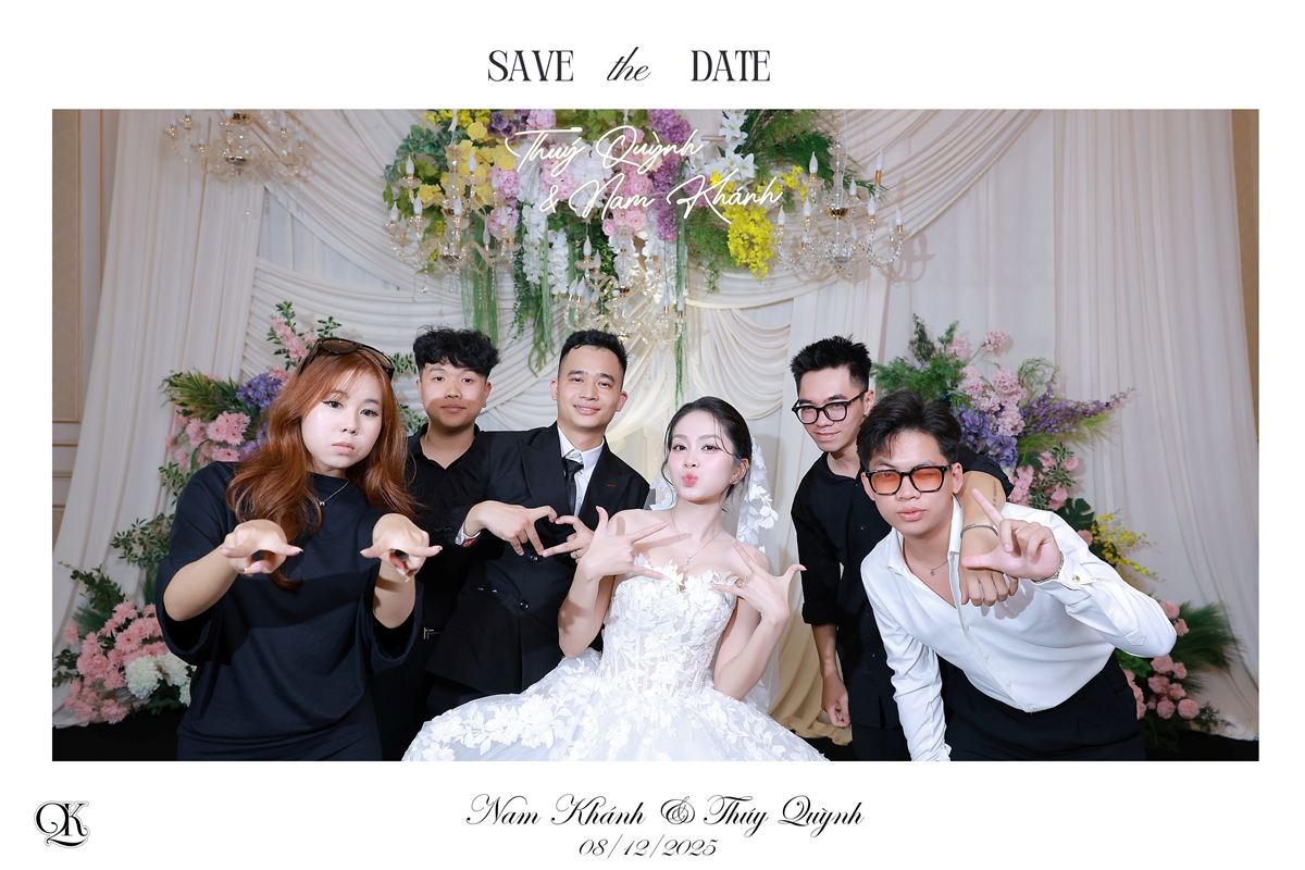 Photobooth tiệc cưới tháng 12 — ảnh 5