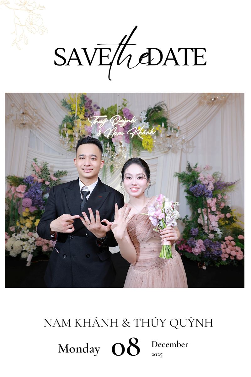 Photobooth tiệc cưới tháng 12 — ảnh 7