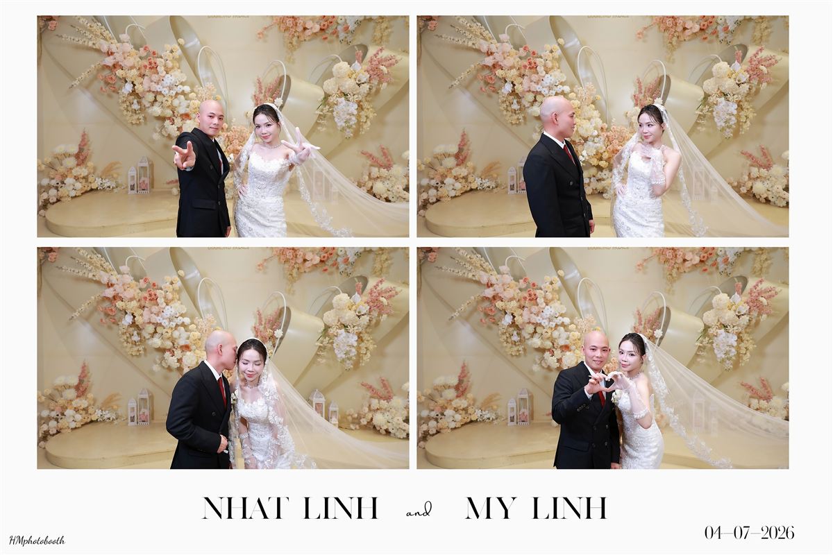 Photobooth tiệc cưới Diamond Palace — ảnh 3