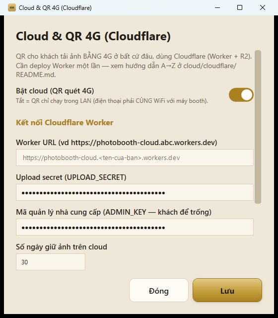 Cài đặt Cloud và QR 4G