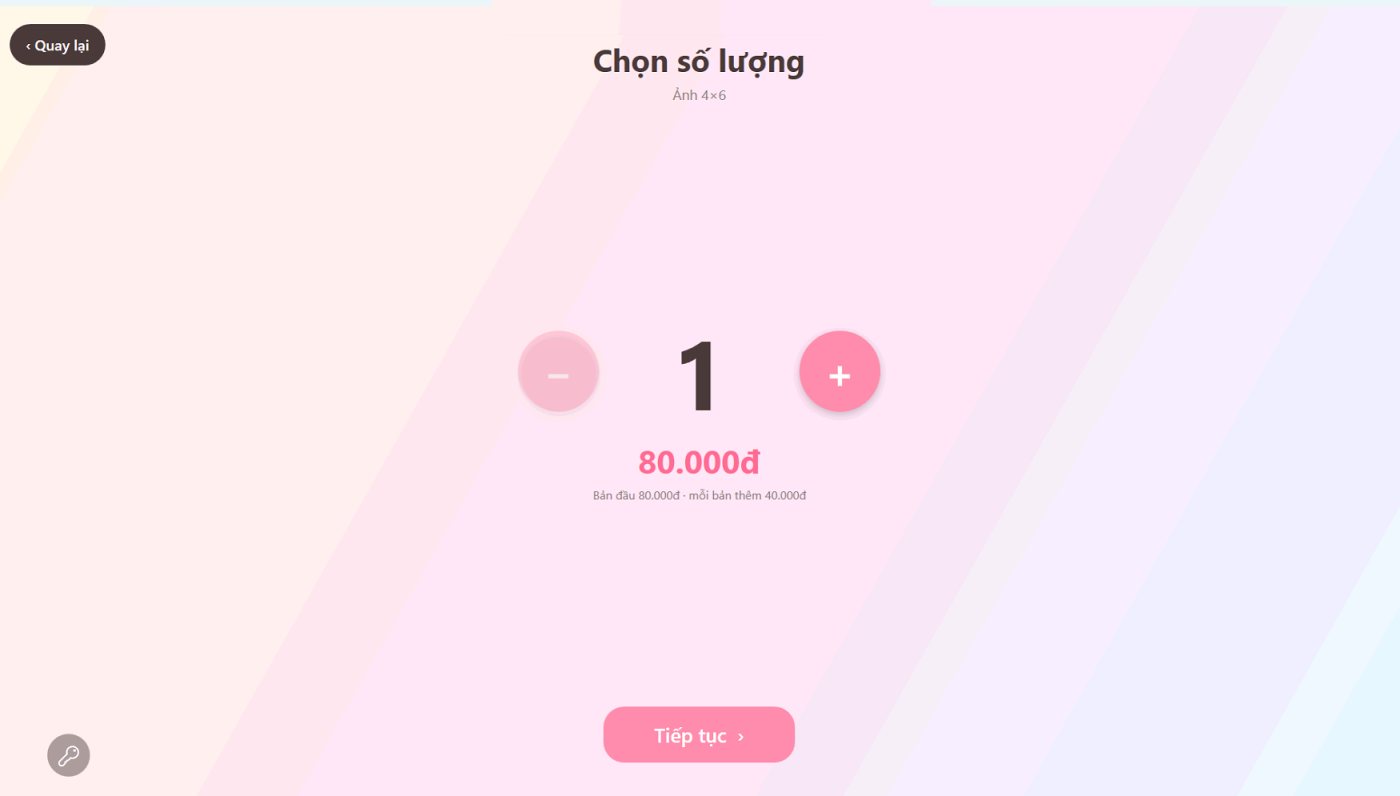 Khách chọn số bản in